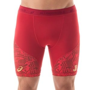 Asics compression shorts wresting JB TRshorts